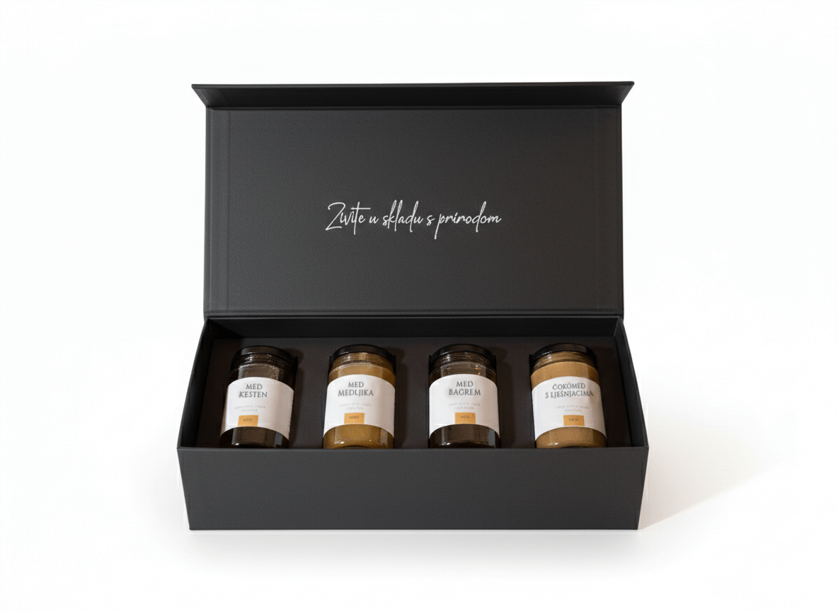 Elegantna ukrasna kutija (4 teglice)